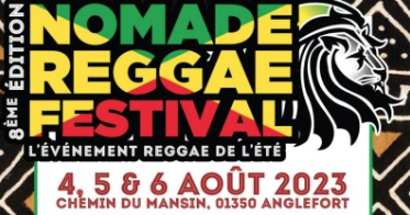 Anglefort : Nomade Reggae Festival 2023 lieu, programme et billetterie