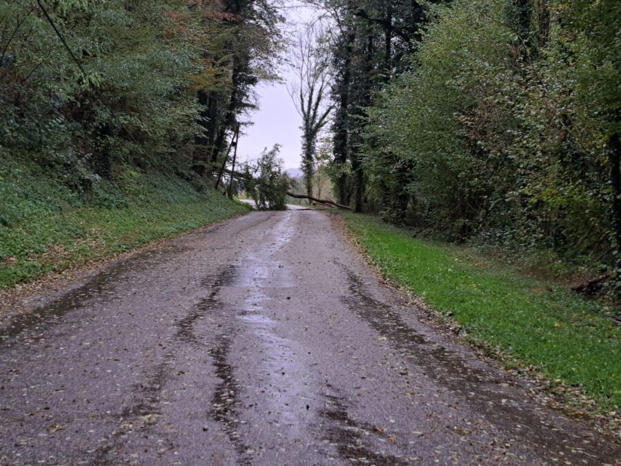Inondations : Route barrée Contrevoz > Billignin
