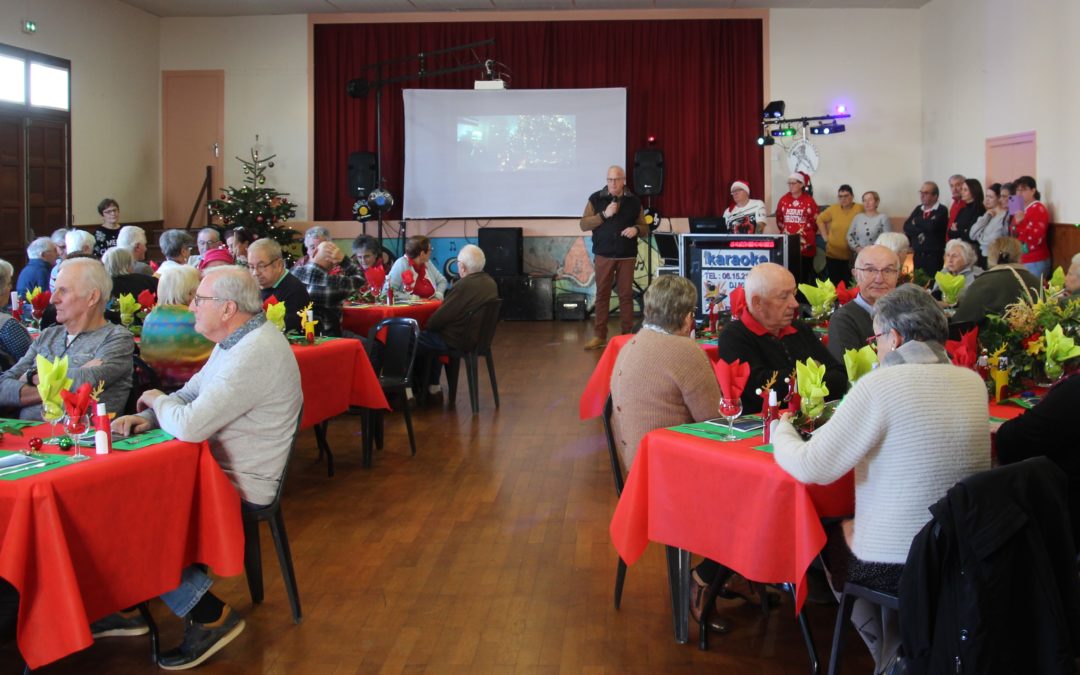 Contrevoz : Soixante convives pour le repas des ainés