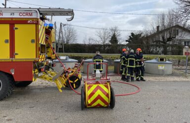 Contrevoz : Feu de conteneur