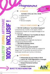 Artemare : Journée 100% inclusive avec le collectif Zumba