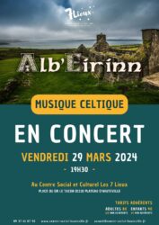 Concert « Alb’Eirinn » au Plateau d’Hauteville