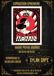Vernissage de l’exposition « WOMAN » au Sylak Café ce 30 mars 2024
