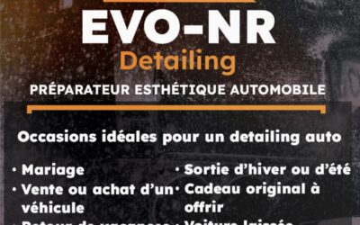 EVO NR DETAILING : Pour la fête des mères, bénéficiez de -20% sur le lavage auto !