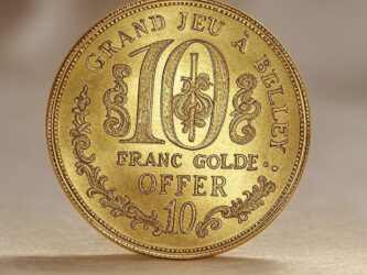 Bijouterie Levet à Belley : Gagnez l’une des trois pièces de 10 francs en or !