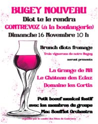 À Contrevoz, le « Bugey Nouveau » célébré autour du vin, des diots et de la musique
