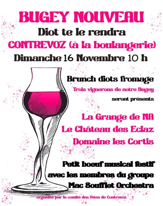 À Contrevoz, le « Bugey Nouveau » célébré autour du vin, des diots et de la musique