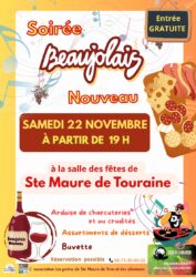 Sainte-Maure-de-Touraine : une première soirée Beaujolais Nouveau portée par les Potins