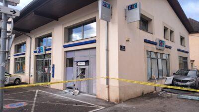 Belley : un distributeur automatique de billets détruit à l&rsquo;explosif en plein centre-ville