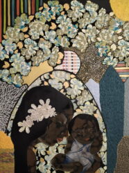 Poncin : l&rsquo;artiste textile Marie-Odile Esquirol expose ses créations pour soutenir les orgues de Belley