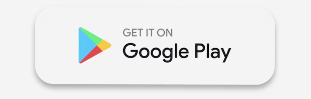 Badges officiels Google Play pour télécharger l'app Blue Radio