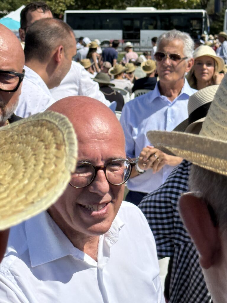 discours lors de la rentrée politique d'Éric Ciotti à Levens
