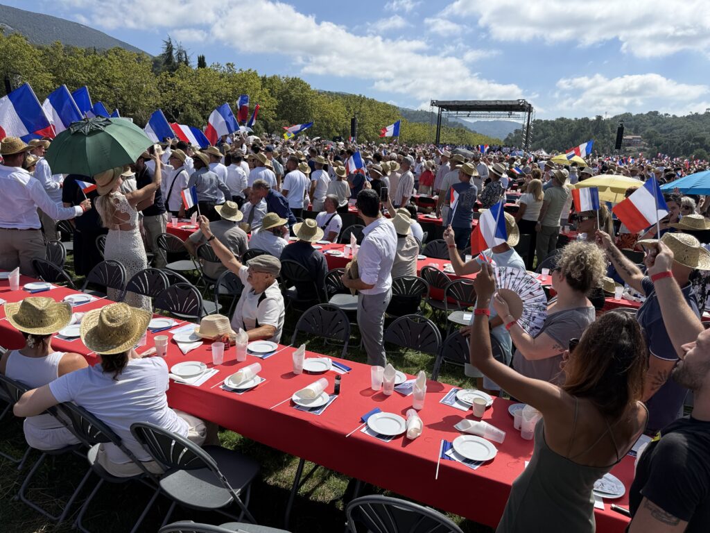discours lors de la rentrée politique d'Éric Ciotti à Levens
