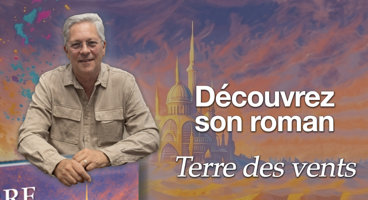 Rencontre et dédicace avec Bruno Lottin à Biot pour son roman « Terre des vents »